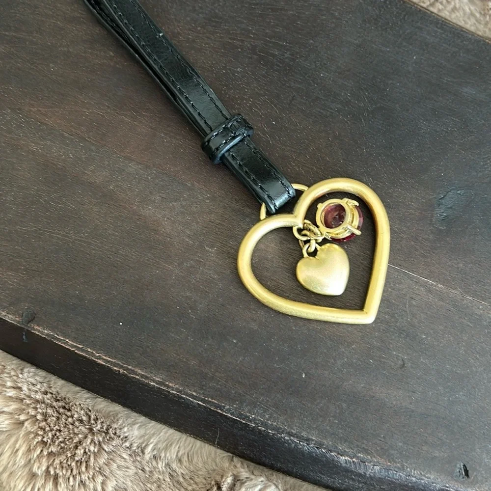 Juicy Couture Vintage bag Charm key fab/holder